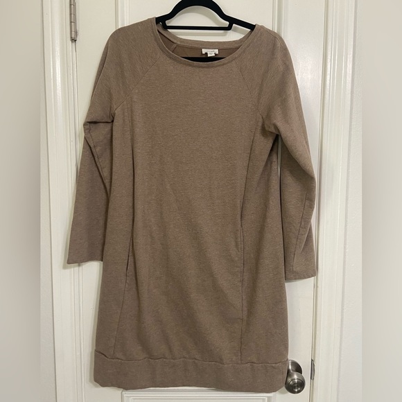 J. Jill Dresses & Skirts - Pure Jill J. Jill NWOT women's long sleeve sweatshirt dress with pockets